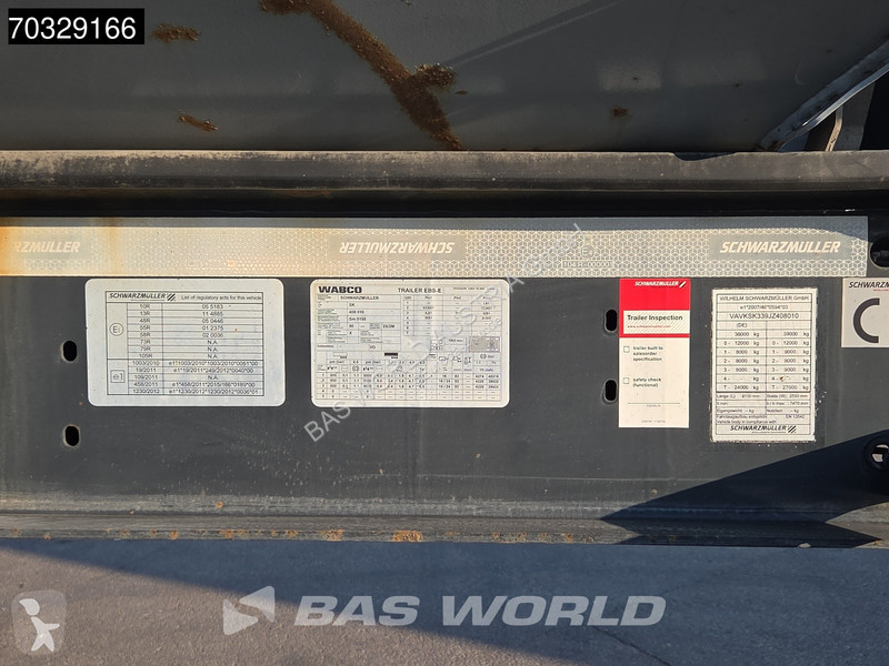 Полуприцеп Schwarzmüller SK 3 axles Lift Axle...