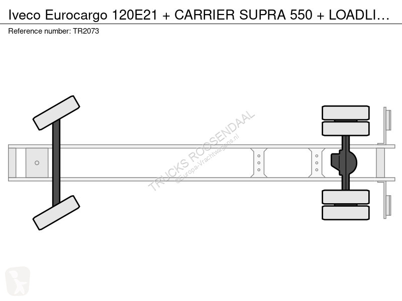 Semiremorca Iveco Eurocargo 120E21 + CARRIER...