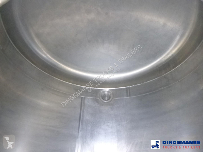 LAG Chemical tank inox L4BH 32.5 m3 / 3 comp...