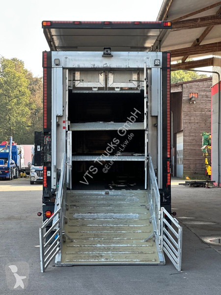 نصف مقطورة Menke SA 39 4.Stock Hubdach Ladelift...