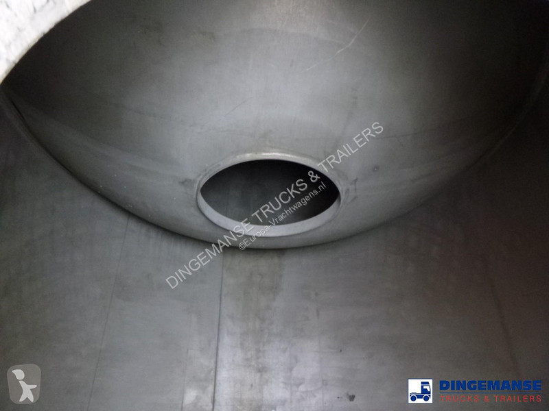 Oplegger Maisonneuve Chemical tank inox 34.6 m3...