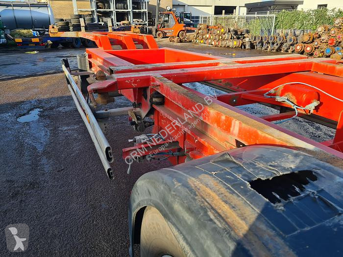 Semitrailer Renders RSCC 12-27 3 AXLE CONTAINER...