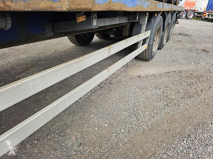 Semitrailer Pacton 3 AXLE FLATBED TRAILER BPW DRUM