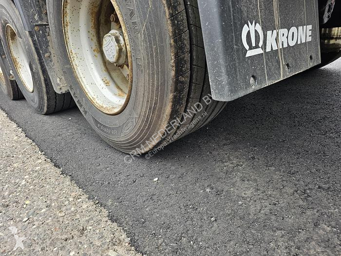 Semitrailer Krone 27 3 AXLE MEGA CURTAINSIDER...