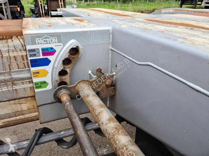 Sættevogn Pacton TE3 | 3 AXLE SAF DISC |...