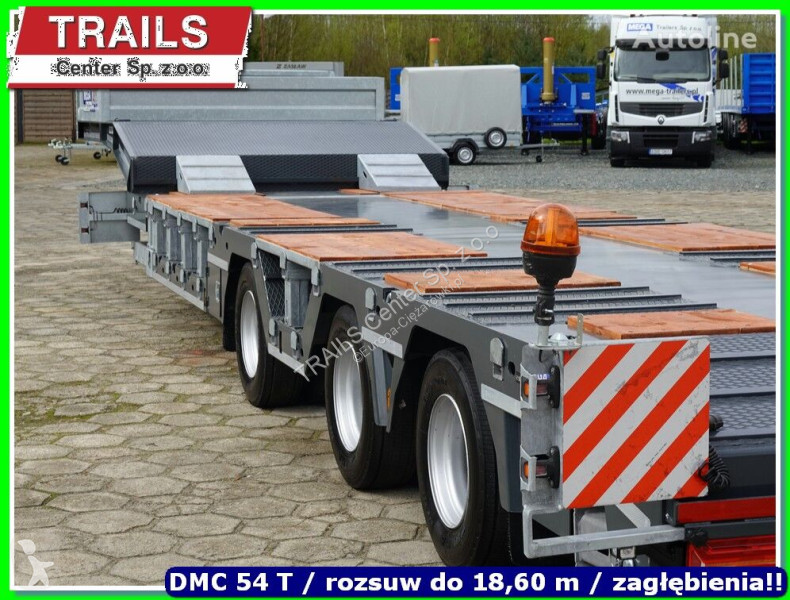 Sættevogn Mega Extandable Low-loader 18.60 m 2...
