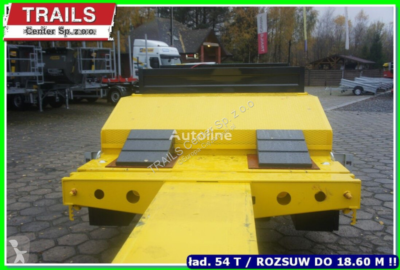 Semirimorchio Mega 4 axle low floor 18.600 m....