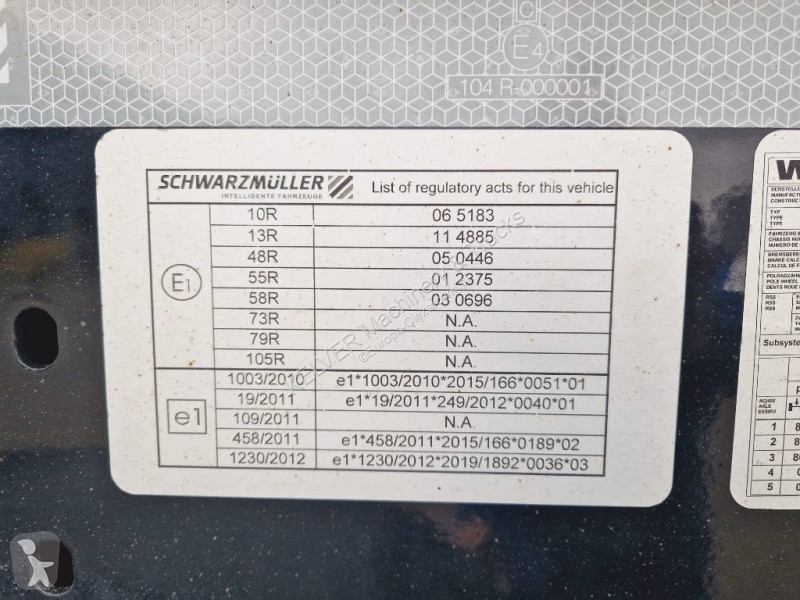 Semiremorca Schwarzmüller K3A * steel tipper...