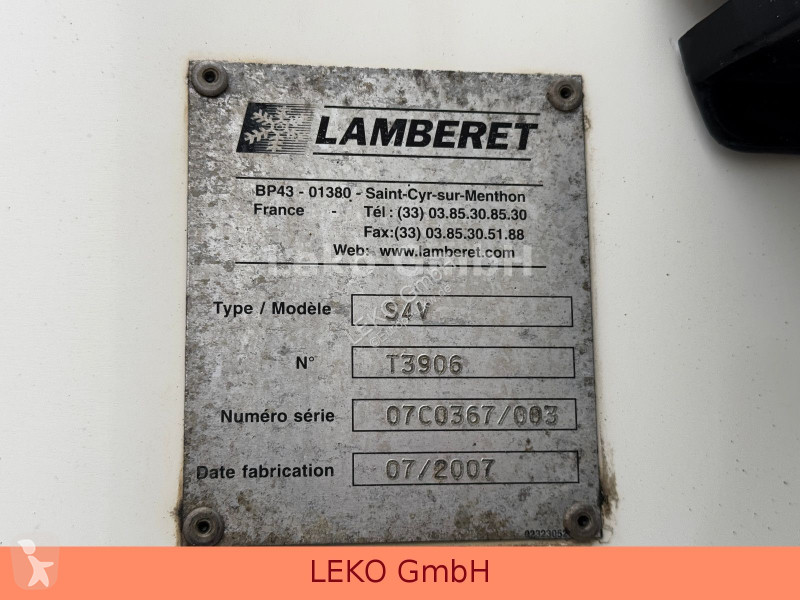 نصف مقطورة Lamberet Mit Thermoking Spectrum...