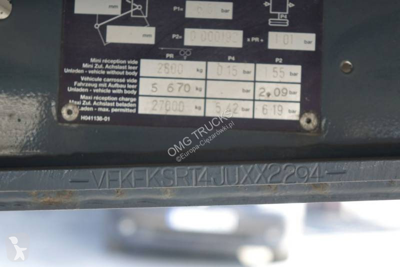 Semitrailer Fruehauf FIRANKA / STANDARD / BPW /...