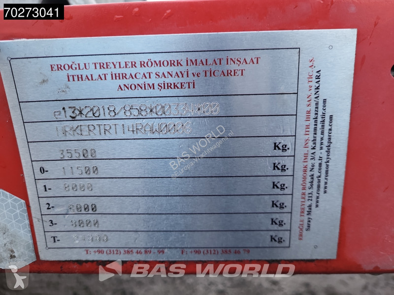 Semitrailer Eroglu NEW SAF Truck/Car Transport