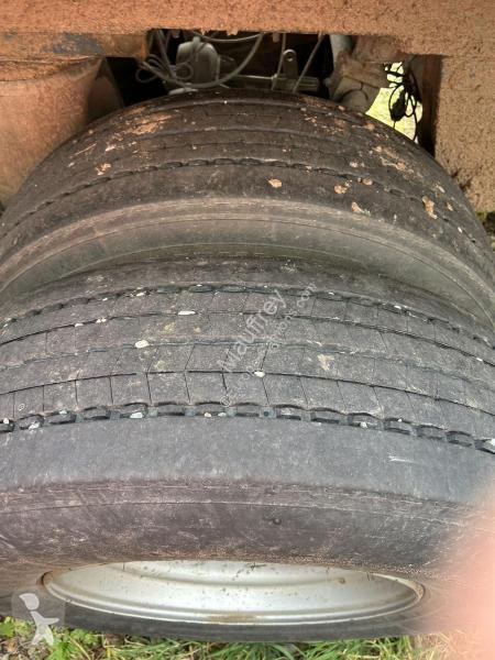 Semitrailer Diebolt  grue avec grappin rotatif