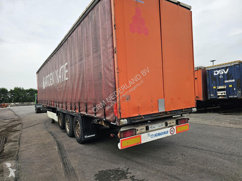 Oplegger Krone sd| 3 axle curtainsider | Saf disc.