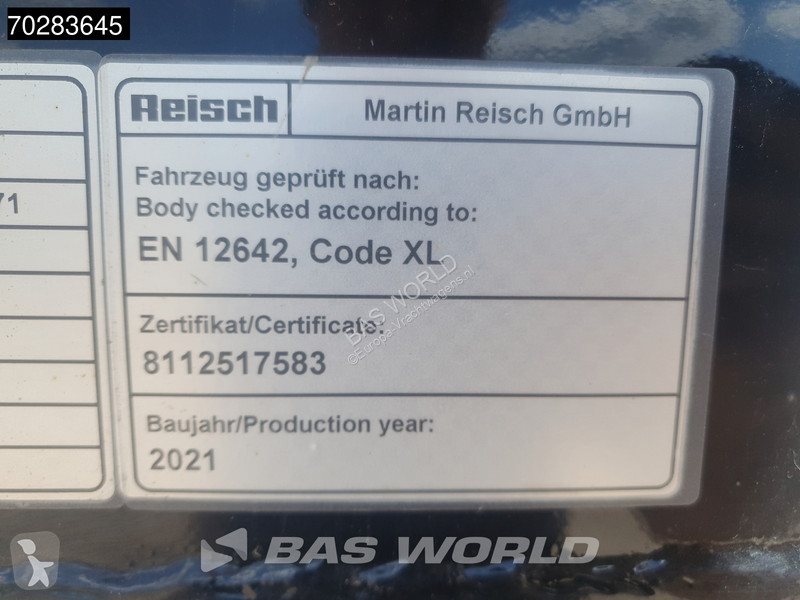 Semiremorca Reisch RSBS-3-15 3 axles LANG-LKW...