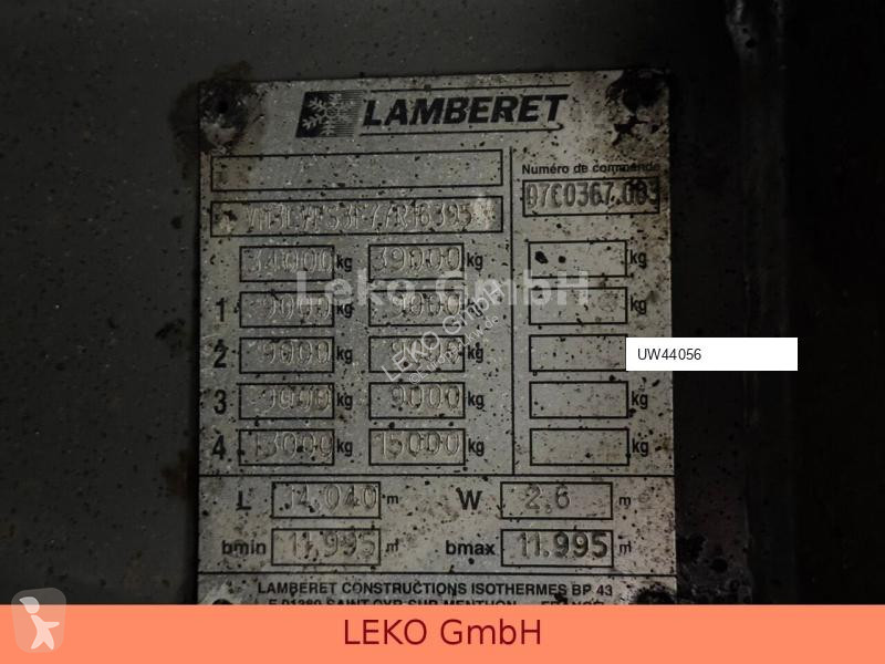 Semi reboque Lamberet