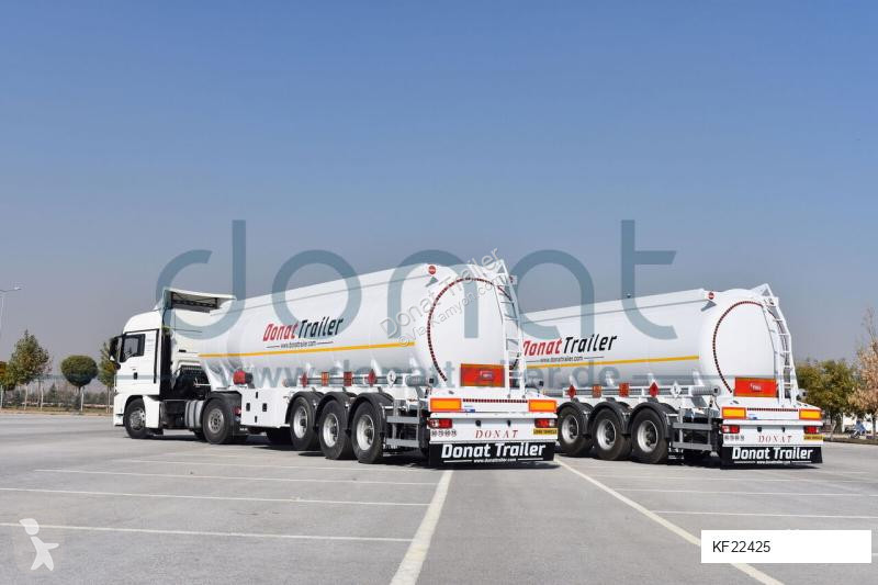 Semi reboque Donat Aluminum Fuel Tanker with...