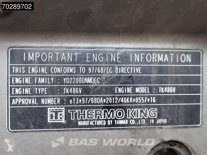 Semitrailer Chereau Thermo King SLXi 300 3...