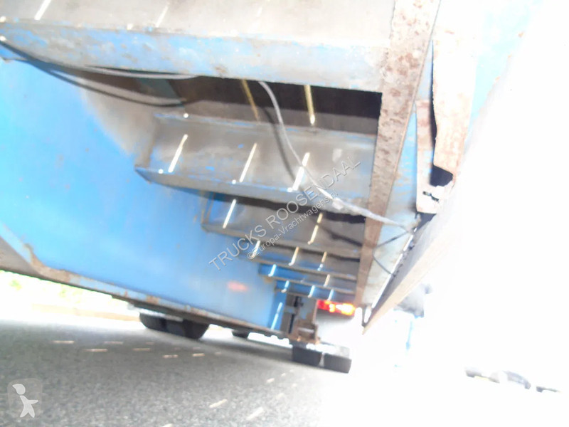 Semiremorca MOL + ramps + 3x axle + steering