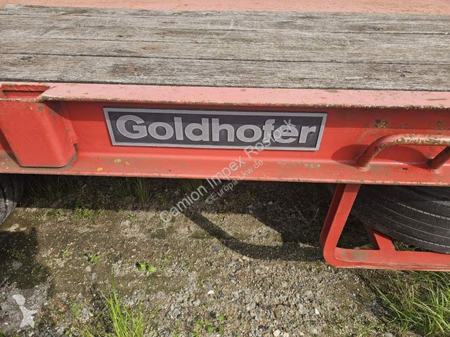 نصف مقطورة Goldhofer Teleskop-Tieflader bis...