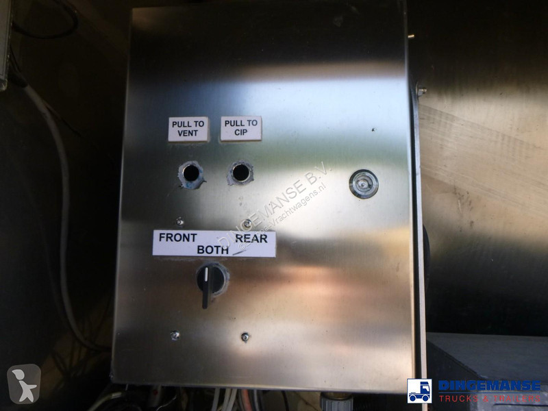 نصف مقطورة Feldbinder Food tank inox 30 m3 / 1...
