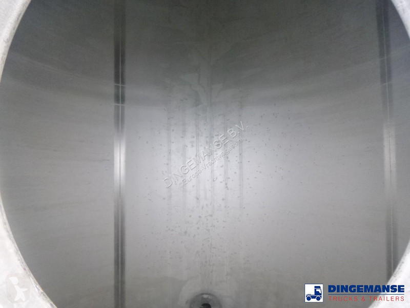 نصف مقطورة LAG Food tank inox 32m3 / 3 comp +...