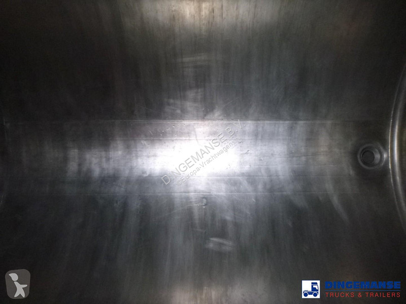 Semi remorque LAG Chemical tank inox L4BH 32.5...
