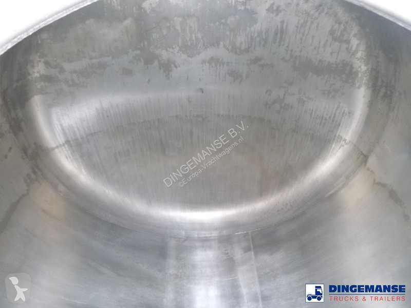 نصف مقطورة Burg Chemical tank inox L4BH 30 m3 /...