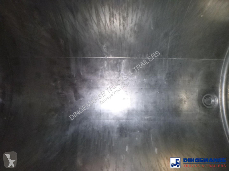 نصف مقطورة Burg Chemical tank inox L4BH 32.5 m3...
