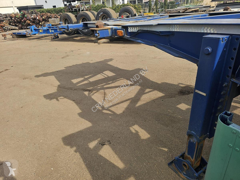 نصف مقطورة Van Hool 30 foot container chassis |...