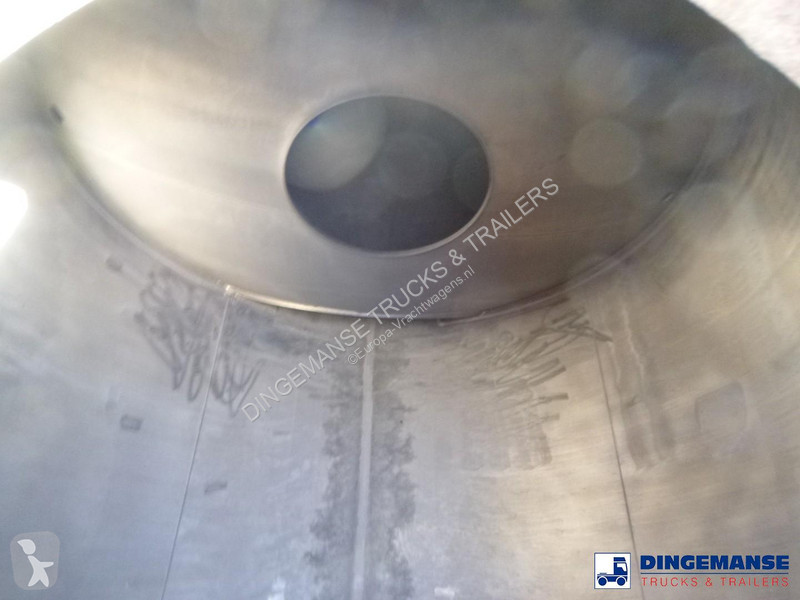 Félpótkocsi Magyar Chemical tank inox L4BH 33.3...