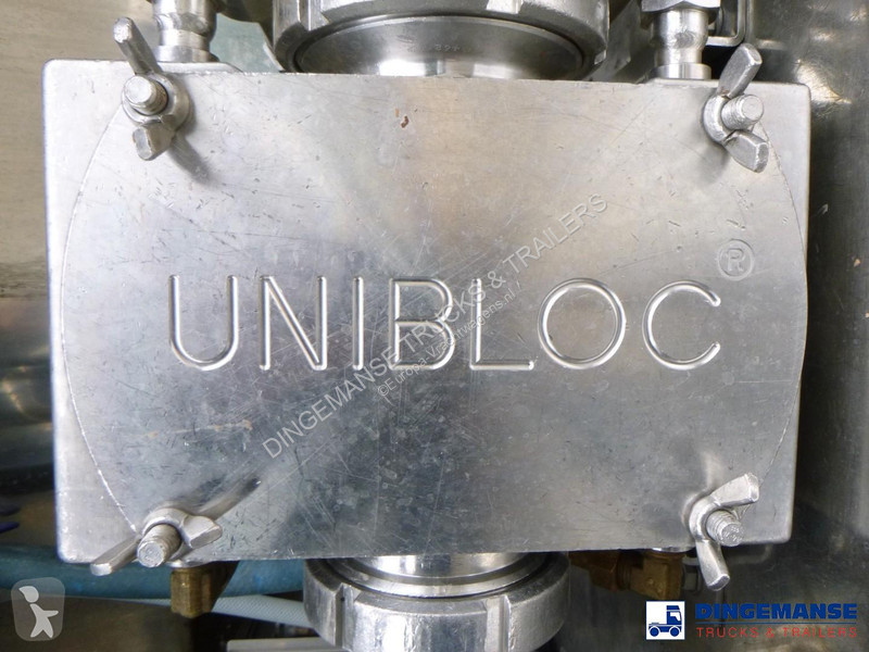 نصف مقطورة Van Hool Food tank inox 36 m3 / 4...