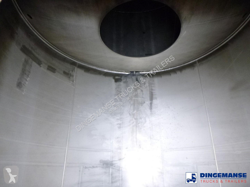 Oplegger Magyar Chemical tank inox L4BH 32.5 m3...