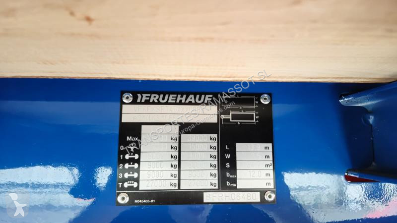 نصف مقطورة Fruehauf  FKSRT4 (LOCATION / RENT)