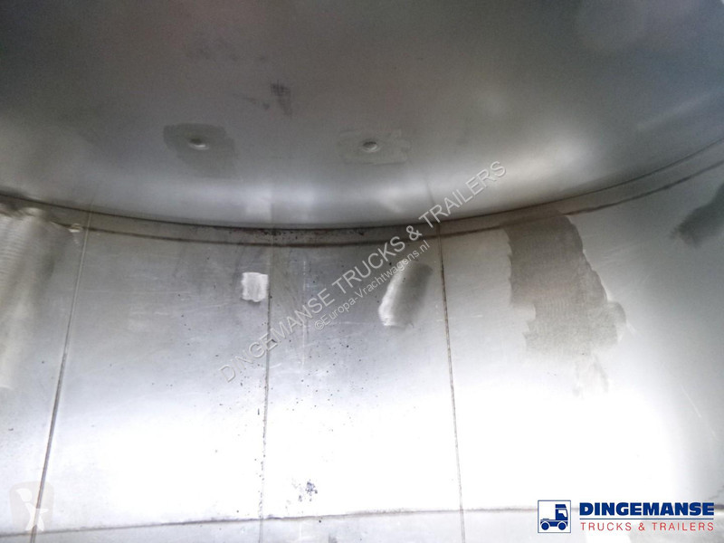 Sættevogn Magyar Fuel / oil tank inox 23 m3 / 7...