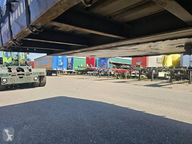 نصف مقطورة Pacton T3 001 /3 axle curtainsider...