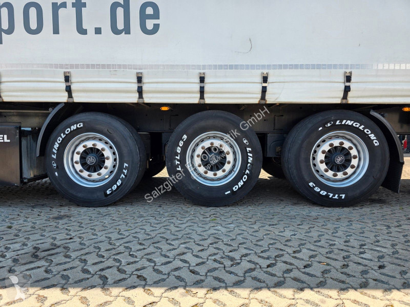 نصف مقطورة Kögel S24 / Palettenkasten / Liftachse