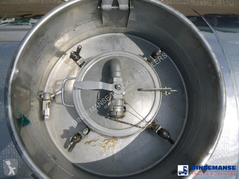 نصف مقطورة Magyar Chemical tank inox L4BH 32.5...