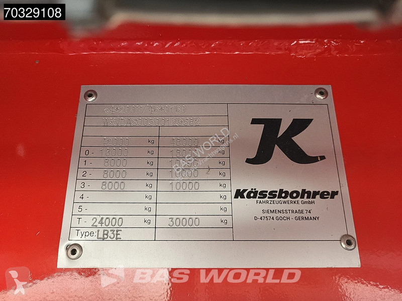 نصف مقطورة Kässbohrer LB3E NEW Lift Axle BPW