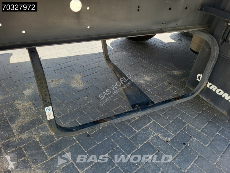 Krone 3 axles Closed semi-trailer