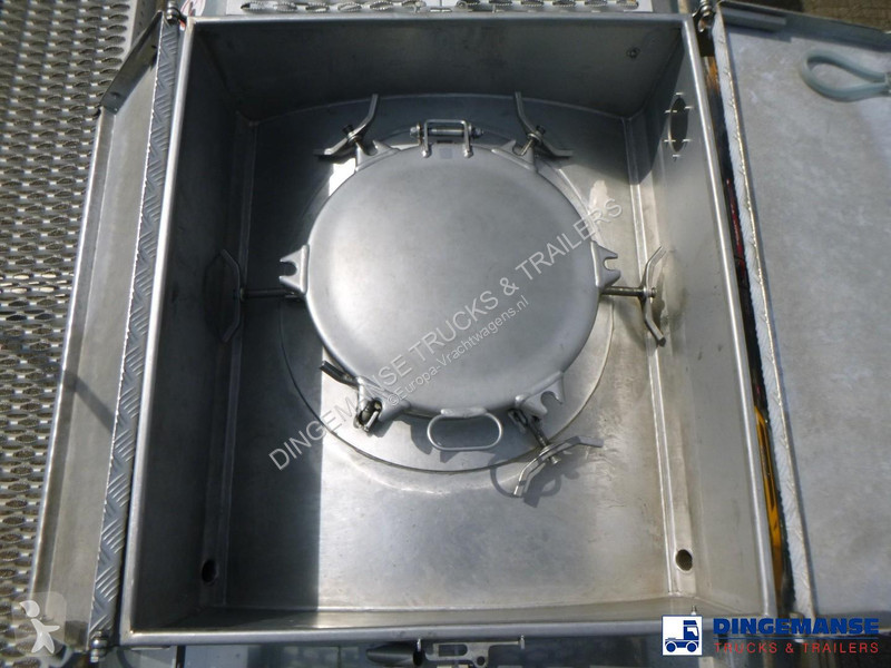 نصف مقطورة Van Hool Food tank inox 28 m3 / 1 comp