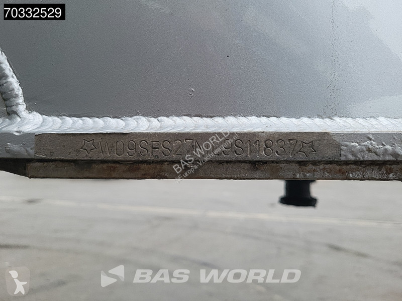 نصف مقطورة Spitzer SFS 2x Liftachse 39m3 Cement