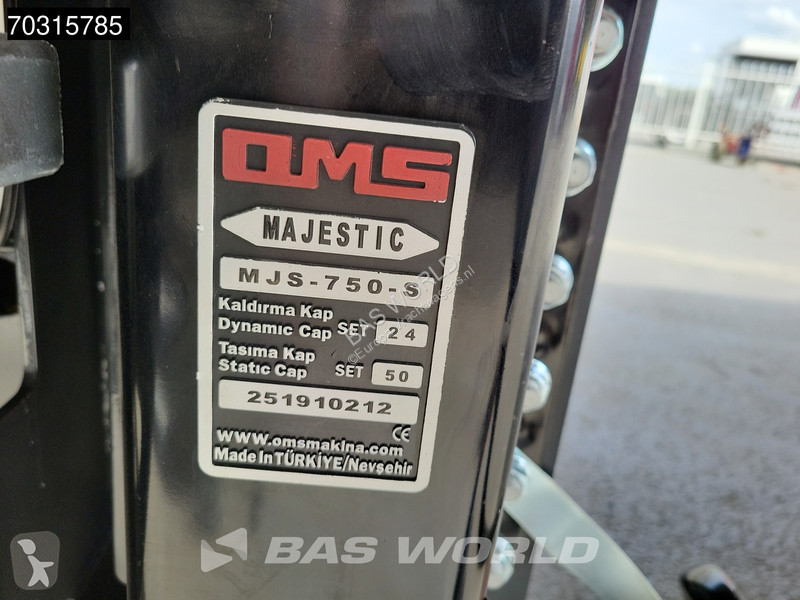 نصف مقطورة  NKTL4 NEW Lift + 2xSteering Axle Ramps