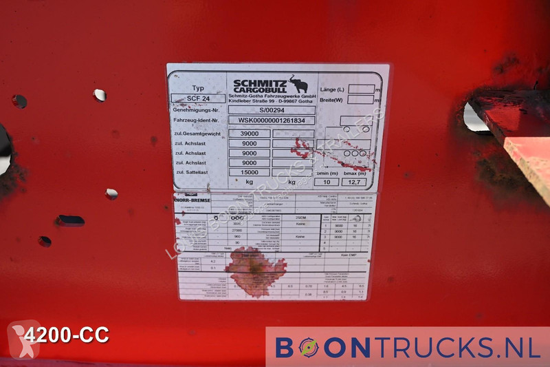 نصف مقطورة Schmitz Cargobull SCF 24 |...