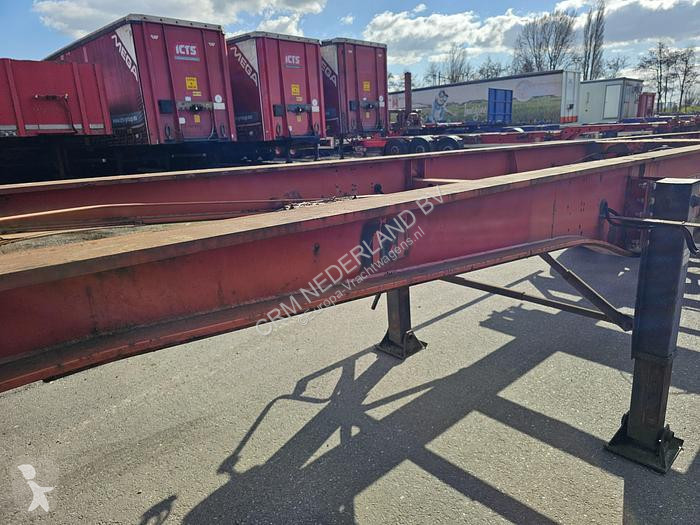 نصف مقطورة Fruehauf VFK TF 38C1 40 2 X20 SMB DRUM