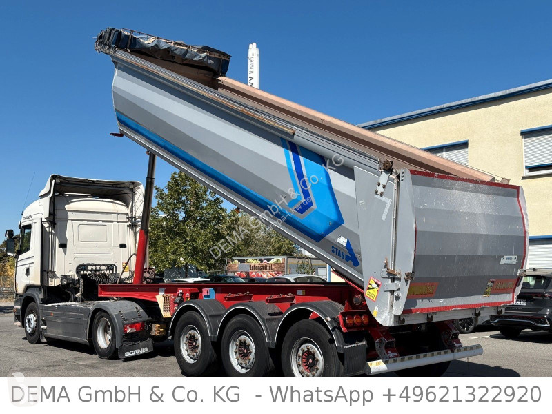نصف مقطورة Stas S300CX **Kippauflieger*elektr....