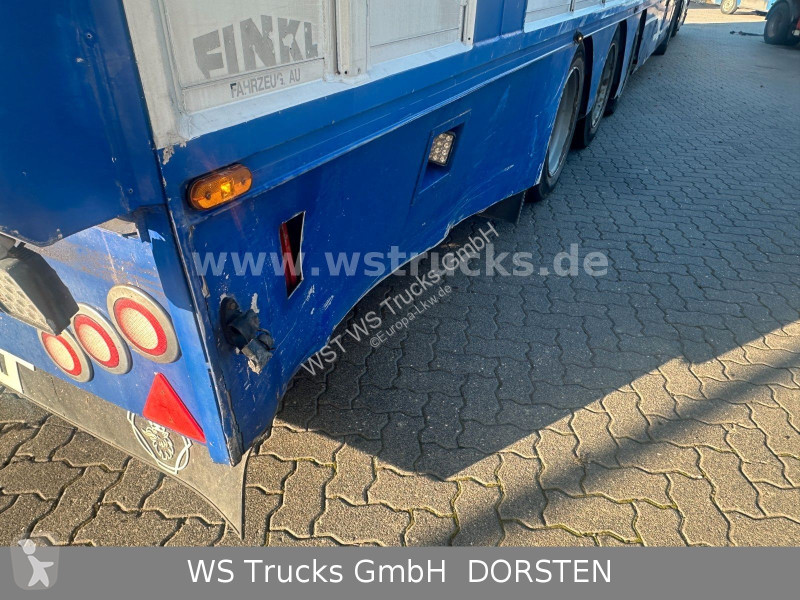 Semitrailer  Finkl  3 Stock Hubdach Typ 2...
