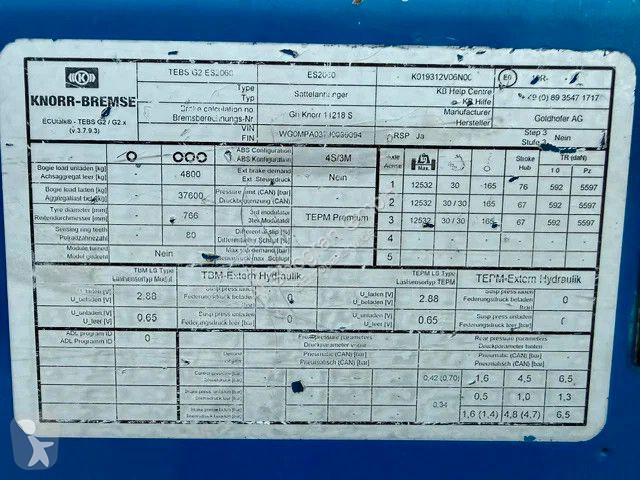 Semirremolque Goldhofer MPA 3 /3 x Achse PBW...