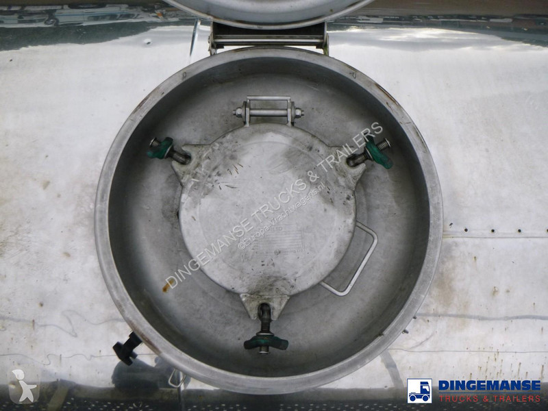 Oplegger Maisonneuve Chemical tank inox 34.6 m3...