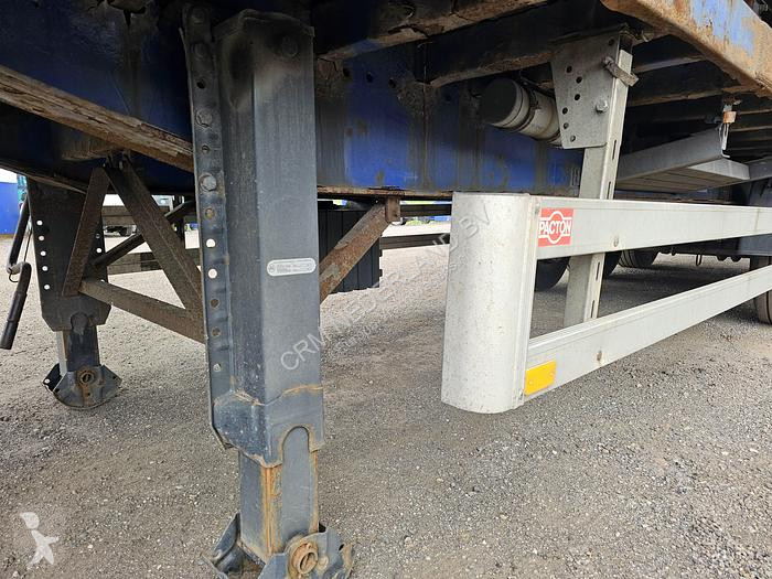 Semitrailer Pacton 3 AXLE FLATBED TRAILER BPW DRUM