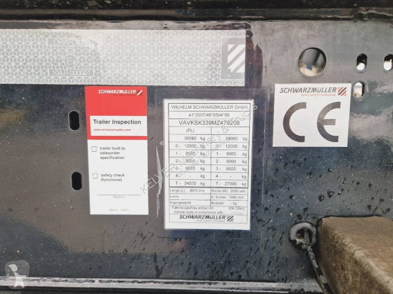 Semiremorca Schwarzmüller K3A * steel tipper...